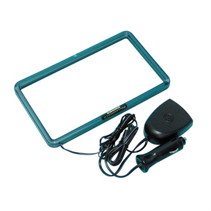 ΠΛΑΙΣΙΟ ΝΕΟΝ ΜΕ ΑΙΣΘΗΤΗΡΑ ΜΟΥΣΙΚΗΣ 12V (10,2x18,3 cm) ΜΩΒ