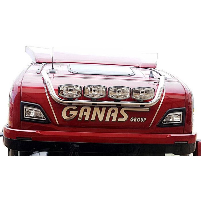 Ανοξείδωτη μπάρα οροφής D: 60mm για SC S/R New Generation