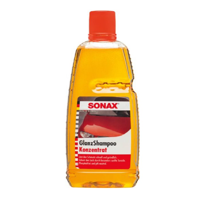 SONAX ΣΥΜΠΥΚΝΩΜΕΝΟ (2 ΚΑΠΑΚΙΑ ΣΤΟΝ ΚΟΥΒΑ) ΓΥΑΛΙΣΤΙΚΟ ΣΑΜΠΟΥΑΝ 1 ΛΙΤΡΟ