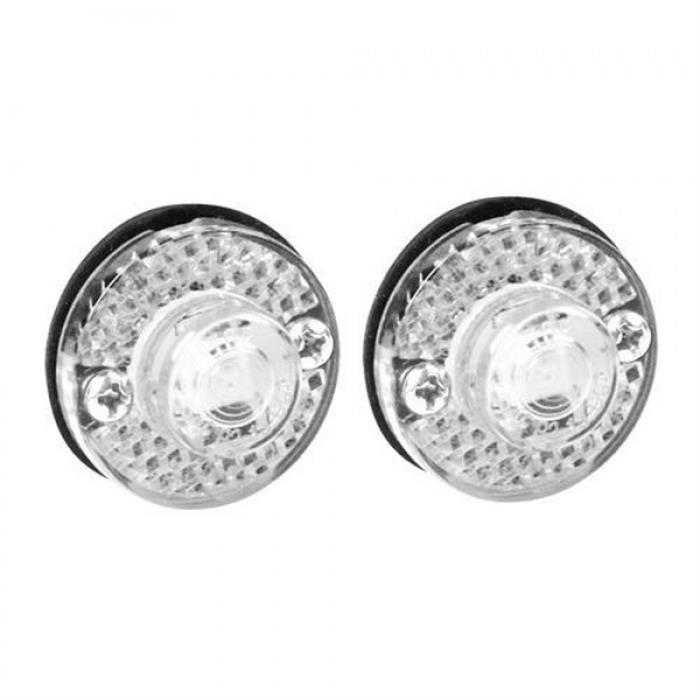 ΖΕΥΓΑΡΙ ΦΩΤΑ ΟΓΚΟΥ ΦΟΡΤΗΓΟΥ 24V 1 Led ΛΕΥΚΑ