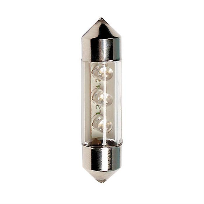 58390 12V ΛΑΜΠΑKI TORPEDO ΤΡΙΠΛΟΥ LED - (C5W) - 10x35 mm - SV8,5-8 - 2 ΤΕΜΑΧΙΑ - BLISTER - ΚΟΚΚΙΝΟΣ ΦΩΤΙΣΜΟΣ