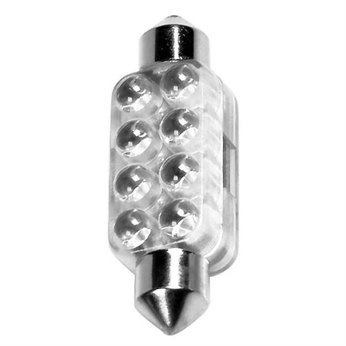 58437 12V ΛΑΜΠΑKI TORPEDO 8 LED - 13x44 mm - SV8,5-8 - 1 ΤΕΜΑΧΙΟ - BLISTER - ΜΠΛΕ ΦΩΤΙΣΜΟΣ
