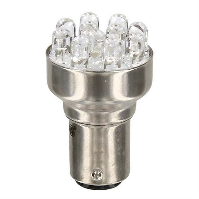58376 12V ΛΑΜΠΑΚΙ MULTI-LED 11 LED - (P21/5W) - BAY15d - 1 ΤΕΜΑΧΙΟ - BLISTER - ΚΟΚΚΙΝΟΣ ΦΩΤΙΣΜΟΣ