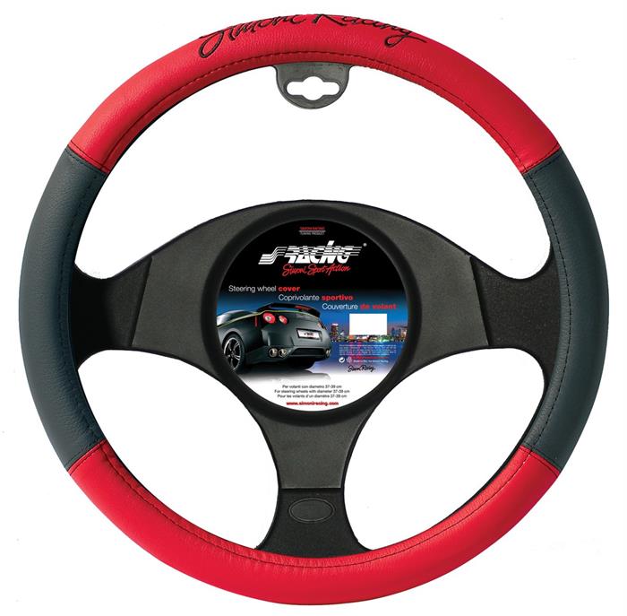 ΚΑΛΥΜΑ ΤΙΝΟΝΙΟΥ SIMONI RACING ΚΟΚΚΙΝΟ ΛΕΙΟ ECOΔΕΡΜΑ ΜΕDIUM 37-39cm (KANONIKA TIMONIA)