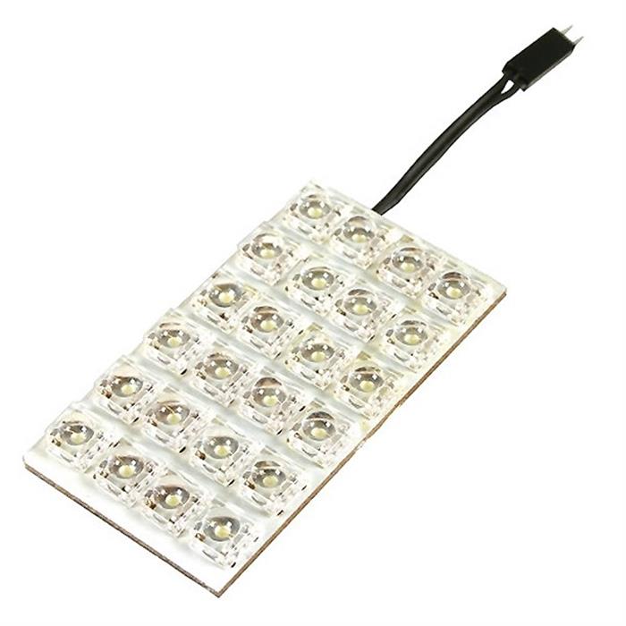 ΠΛΑΦΟΝΙΕΡΑ ΜΕ 24 LED (35x65mm) ΚΟΚΚΙΝΟ