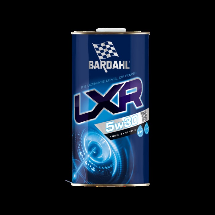 Bardahl Plasma LXR 5w-30 Λιπαντικό Τεχνολογίας E-P4 base 1LIT
