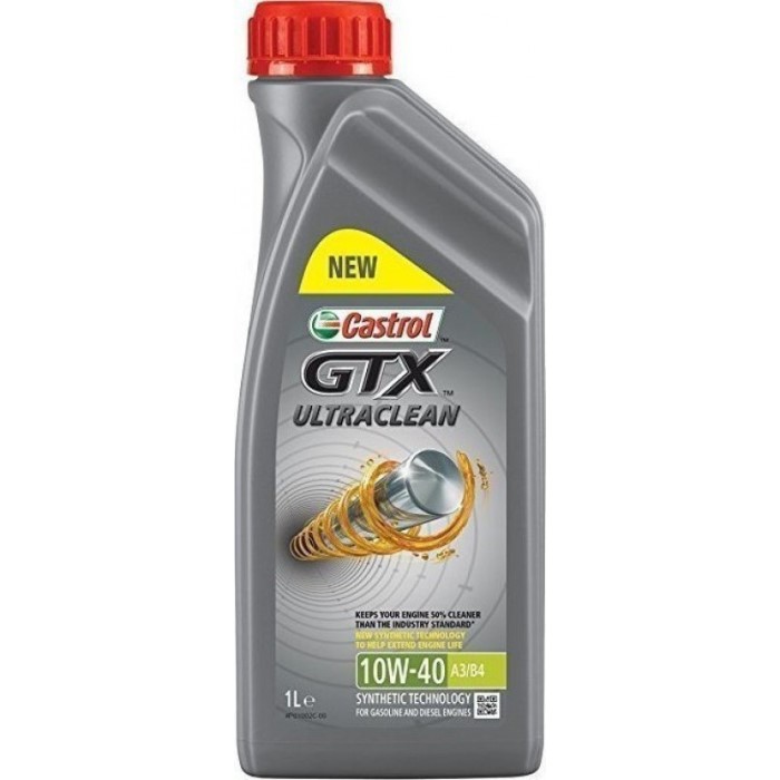 SUPER ΠΡΟΣΦΟΡΑ Castrol GTX Ultraclean A3/B4 10W-40 1lt