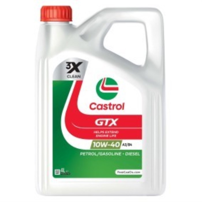 CASTROL OIL GTX ULTRACLEAN 10W-40 A3/B4 4LT