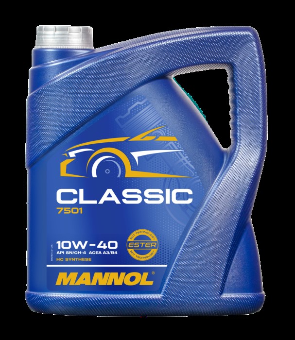 Mannol Classic Ημισυνθετικό Λάδι Αυτοκινήτου 10W-40 4lt