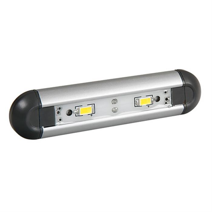 ΠΛΑΦΟΝΙΕΡΑ ΛΑΜΠΑ 2 LED 12/24V 8,2Χ1,9Χ1cm ΑΛΟΥΜΙΝΙΟΥ