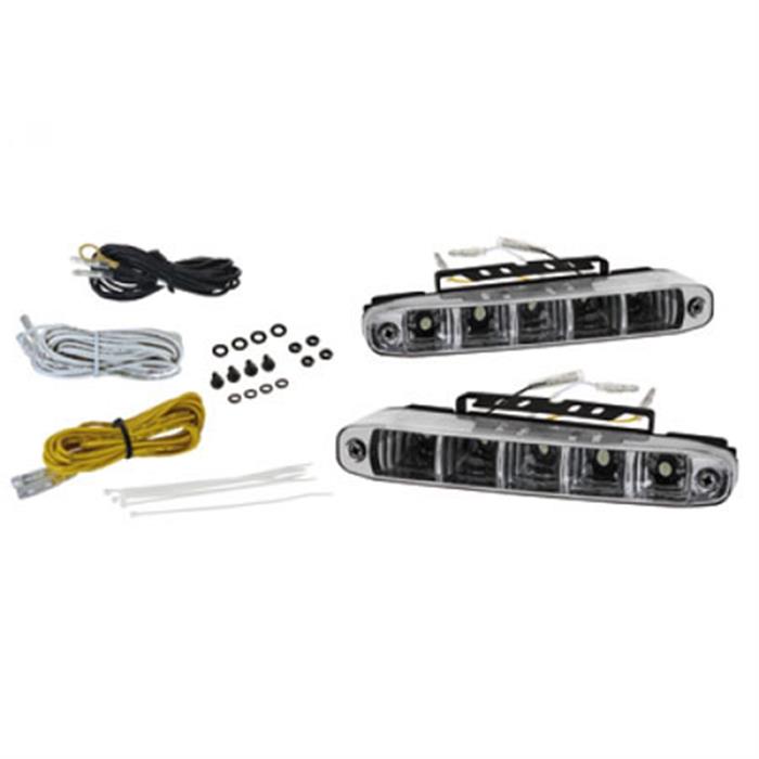 ΠΡΟΣΘΕΤΟ DAYLINE 5LED ΧΡΩΜΙΟΥ 160x24mm