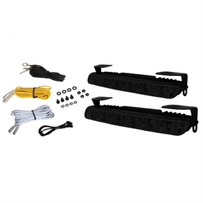 ΠΡΟΣΘΕΤΟ DAYLINE 18LED ΜΑΥΡΟ 200x23mm