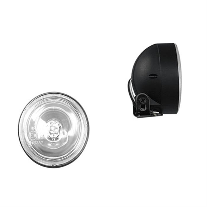 LUNAR, ΣΕΤ 2 ΛΕΥΚΩΝ ΠΡΟΒΟΛΕΩΝ ΟΔΗΓΗΣΗΣ ME ΒΑΣΗ 12V-H3-55W 2 ΤΕΜΑΧΙΑ