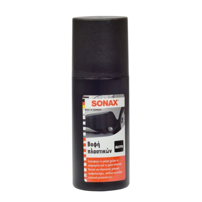 SONAX ΕΠΑΝΑΦΟΡΑ-ΒΑΦΗ ΠΛΑΣΤΙΚΩΝ ΜΑΥΡΟ 100ml