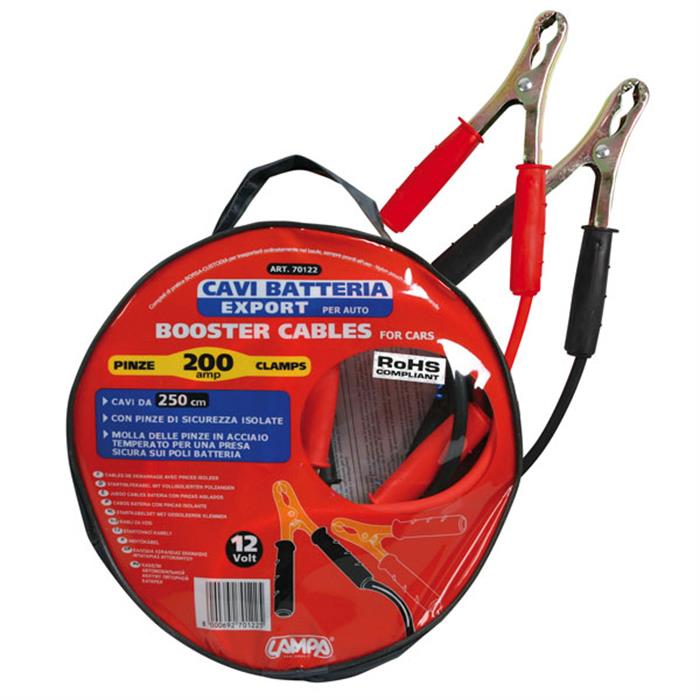 ΚΑΛΩΔΙΑ 12V, 200 AMP, 250 CM