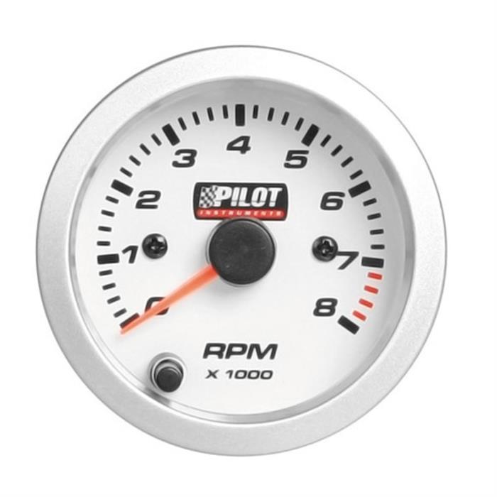 ΣΤΡΟΦΟΜΕΤΡΟ PILOT 7 ΧΡΩΜΑΤΩΝ 0-8000rpm 52mm (3,4,6κύλινδρα)