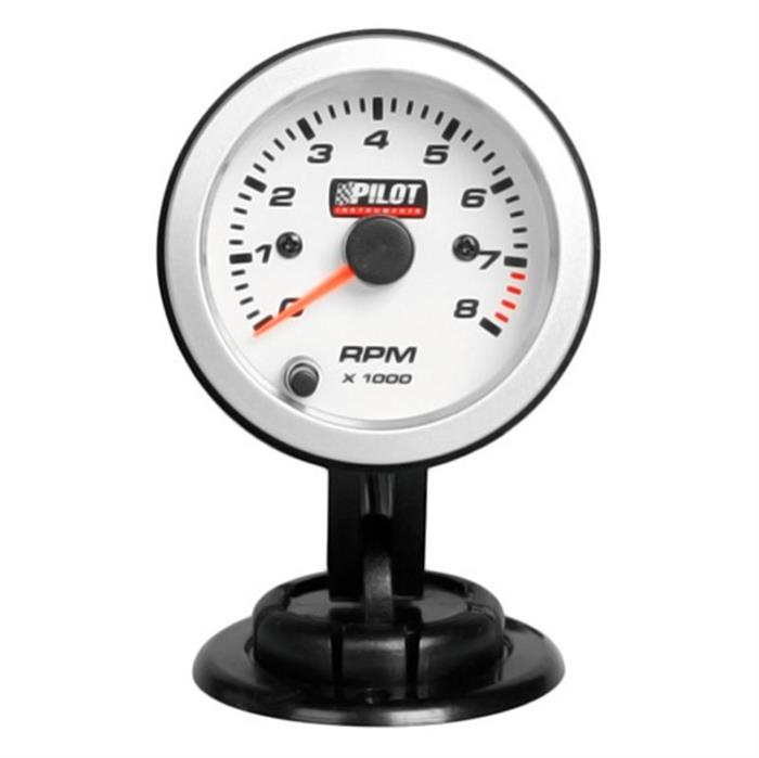 ΣΤΡΟΦΟΜΕΤΡΟ PILOT 7 ΧΡΩΜΑΤΩΝ 0-8000rpm 52mm (2,4,6κύλινδρα)