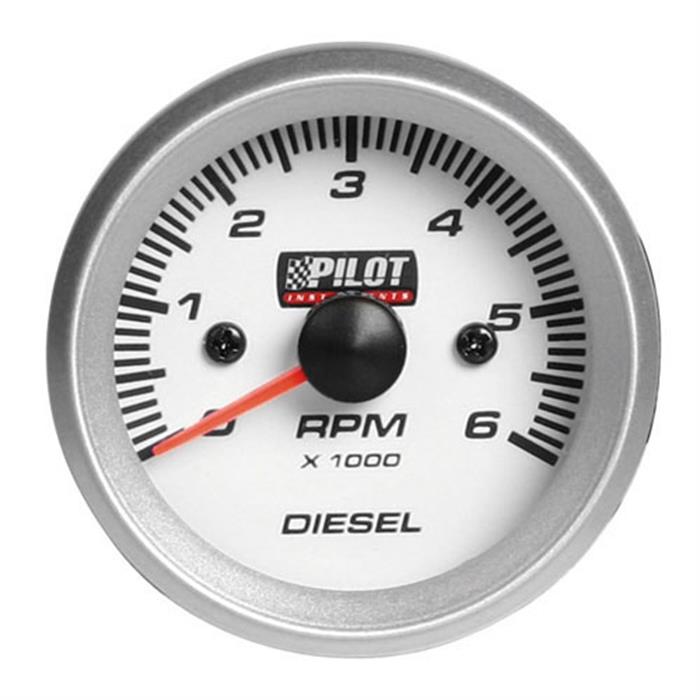 ΣΤΡΟΦΟΜΕΤΡΟ PILOT DIESEL 0-6000RPM 52mm (4,6,8κύλινδρα)