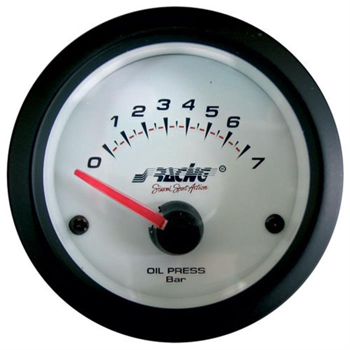 ΠΙΕΣΗ ΛΑΔΙΟΥ ΜΕ ΜΠΛΕ ΦΩΤΙΣΜΟ SIMONI RACING 52mm