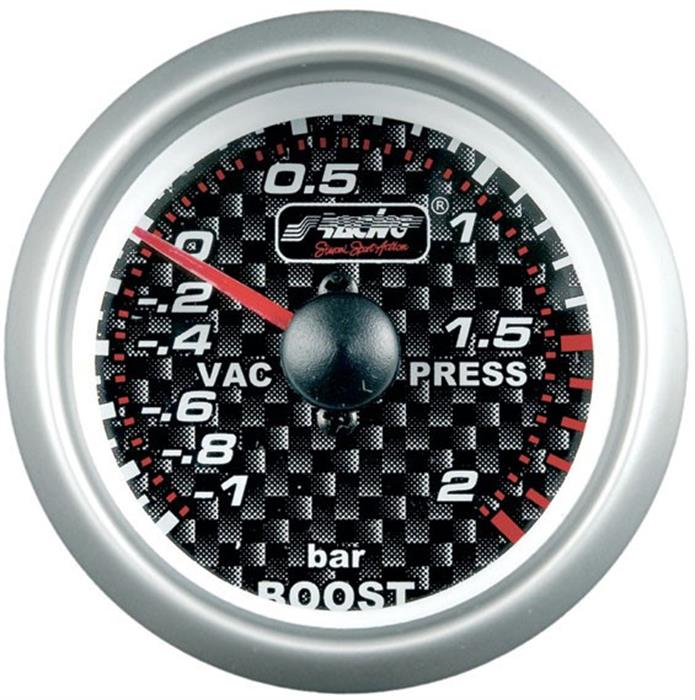 ΜΠΑΡΟΜΕΤΡΟ CARBON LOOK SIMONI RACING 52mm