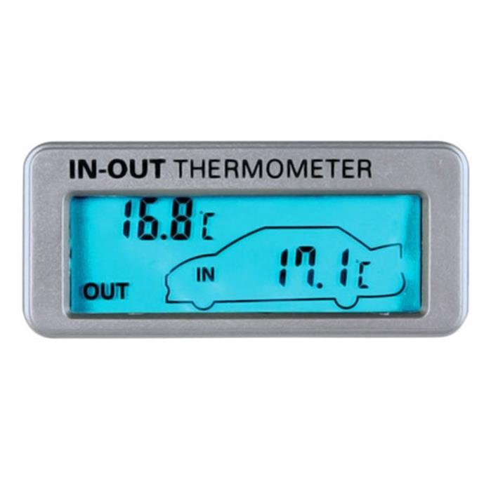 ΘΕΡΜΟΜΕΤΡΟ ICE BLUE (-50C+70C) 12V/24V 73 x 32 x 15mm.