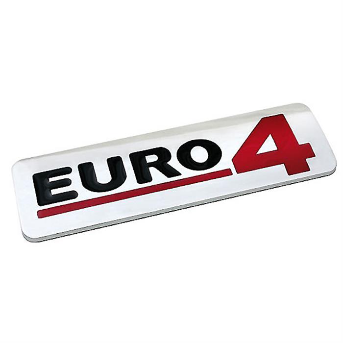 ΜΕΤΑΛΛΙΚΟ ΑΥΤΟΚΟΛΛΗΤΟ 3D EURO4 (170x50mm)