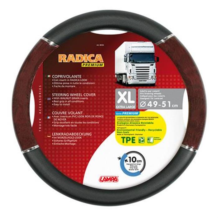 ΚΑΛΥΜΜΑ ΤΙΜΟΝΙΟΥ RADICA ΜΕ ΞΥΛΟ ΚΑΡΥΔΙΑΣ X-Large 49/51cm ΟΙΚΟΛΟΓΙΚΟ