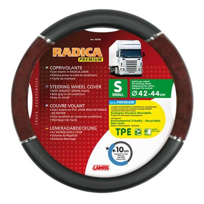ΚΑΛΥΜΜΑ ΤΙΜΟΝΙΟΥ RADICA ΜΕ ΞΥΛΟ ΚΑΡΥΔΙΑΣ Small 42/44 cm ΟΙΚΟΛΟΓΙΚΟ