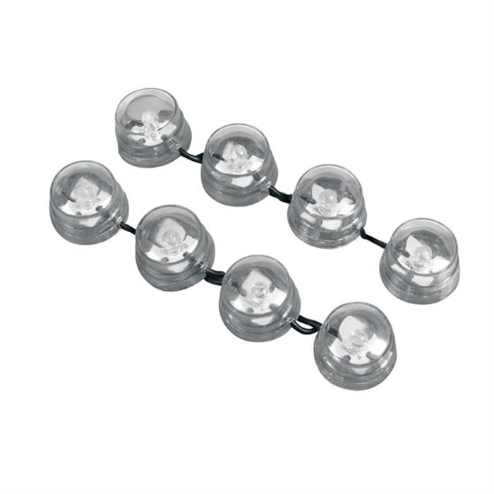 ΛΑΜΠΑΚΙΑ ΦΩΤΙΖΟΜΕΝΑ SET ΜΕ 8 LED 12V ΜΠΛΕ