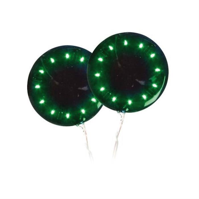 ΦΩΤΙΖΟΜΕΝΟ ΔΙΣΚΑΚΙ ΜΕ LED 12V/35mm (Πράσινο)