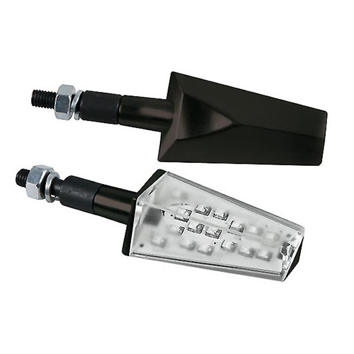 ΦΛΑΣ ΜΟΤΟ DUKE / 14 LED 12V (Μαύρο)