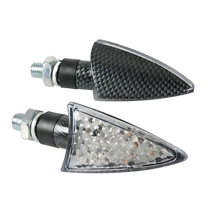 ΦΛΑΣ ΜΟΤΟ SPIKE / LED 12V-21W (Carbon Look)